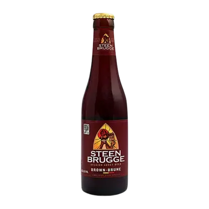 Пиво Steenbrugge Brown темное фильтрованное 6.5% 330мл