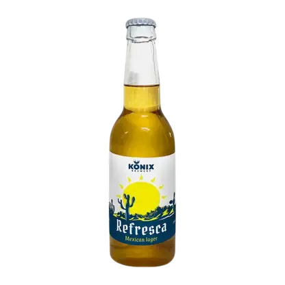 Пивной напиток фильтрованный Refresca Konix 4.8% 330мл