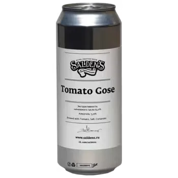 Пивной напиток Salden's Tomato Gose светлый 0,45 л ж/б