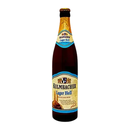 Пиво Kulmbacher Lager Hell светлое фильтрованное 4.9% 500мл