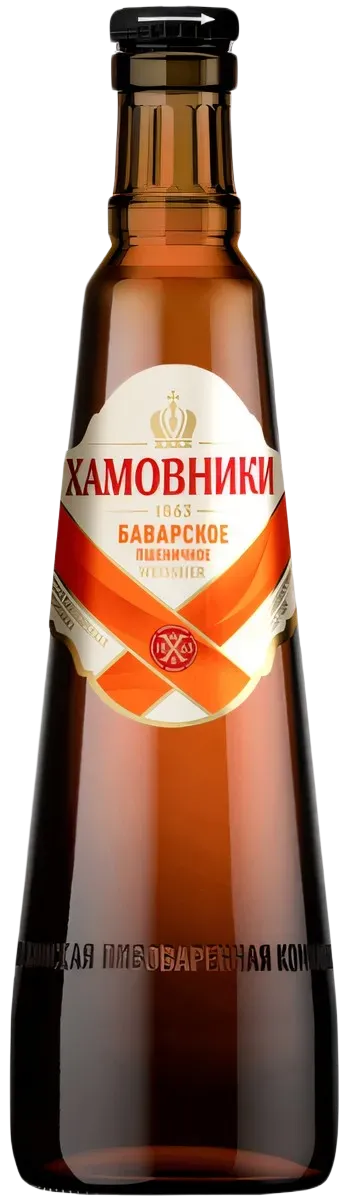Пиво светлое Хамовники Баварское Пшеничное 4,8% 0,45л