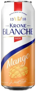 Пивной напиток Krone Blanche Biere Манго 4,5% 0,45л