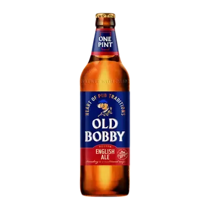 Пивной напиток Old Bobby Эль пастеризованное 4.5% 568мл