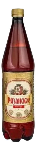Пиво светлое Рязанское Мягкое, пастеризованное, 3,6%, 1,42 л