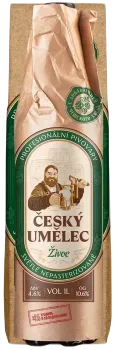 Пиво светлое Cesky Umelec Zivoe 4,6% 1л