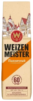 Напиток пивной Weizenmeister Пшеничный 5% 1л