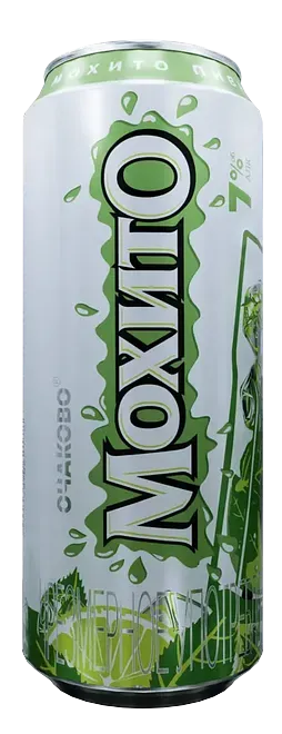 Пивной напиток Очаково со вкусом Мохито 7% 0,45л