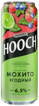 Напиток пивной Hooch Мохито Ягодный 6,5% 0,45л