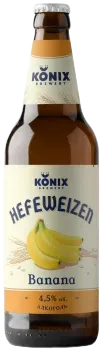 Напиток пивной Konix Hefeweizen Banana 4,5% 0,45л