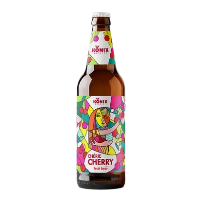 Пивной напиток Konix Cherie Cherry фильтрованный 5% 450мл
