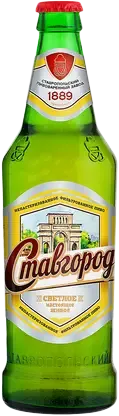 Светлое пиво фильтрованное живое Ставгород 4% 500мл
