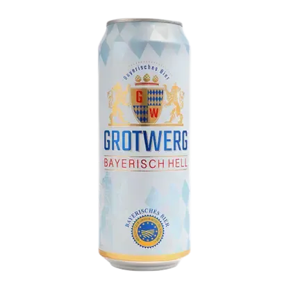 Пиво Grotwerg Bayerisch Hell светлое 4.7% 500мл