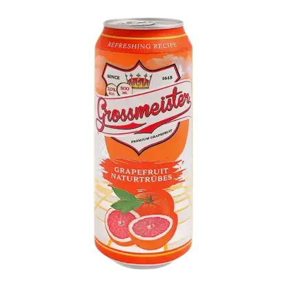 Пивной напиток Grossmeister Грейпфрут 2% 500мл