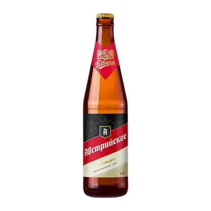 Пиво Бавария Австрийское светлое 4.5% 450мл