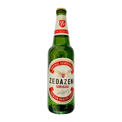 Светлое пиво фильтрованное Lager Zedazeni 5% 500мл