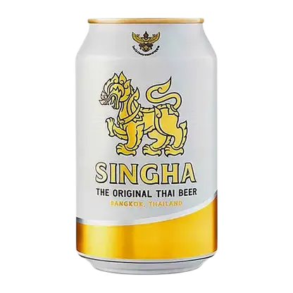 Пиво Singha Premium Lager светлое фильтрованное 5% 330мл