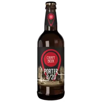 Пиво Craft Beer Porter 8/20 темное 0,5 л