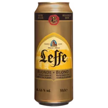 Пиво Leffe Blond 0,5 л ж/б