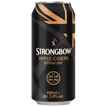 Сидр Strongbow яблочный сухой 0,44 л ж/б