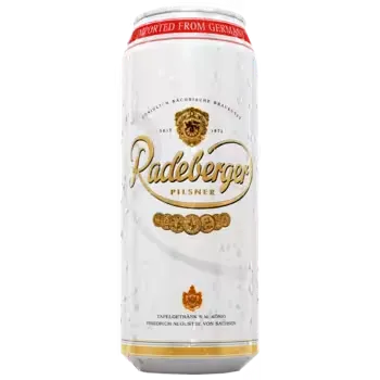 Пиво Radeberger Pilsner светлое 0,5 л ж/б