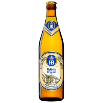 Пиво светлое Hofbrau Original 5,1% с/б 0,5л