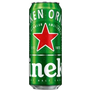 Пиво светлое Heineken 5% 0,5л