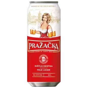 Пиво Prazacka светлое 0,5 л ж/б