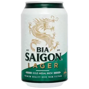 Пиво Saigon Lager светлое 0,33 л ж/б
