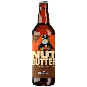 Пиво Gletcher Nut Butter темное 0,5 л