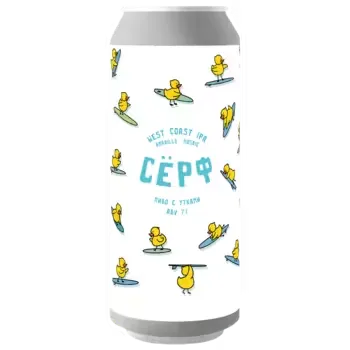 Пиво Magic Mess Серф IPA светлое 0,45 л ж/б