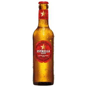 Пиво Estrella Damm светлое 0,33 л