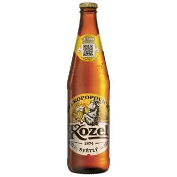 Пиво Velkopopovicky Kozel светлое 0,45 л