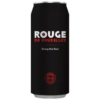 Пивной напиток Rouge de Bruxelles темный 0,5 л ж/б