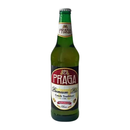 Светлое пиво фильтрованное Praga Premium Pils 4.7% 500мл