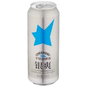 Пиво Cheerday Silver светлое 0,5 л ж/б