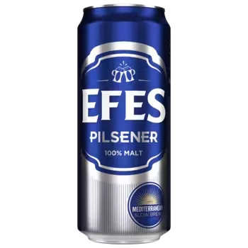 Пиво Efes Pilsener светлое 0,45 л ст/б
