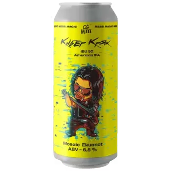 Пиво Magic Mess Кибер Кряк IPA светлое 0,45 л ж/б