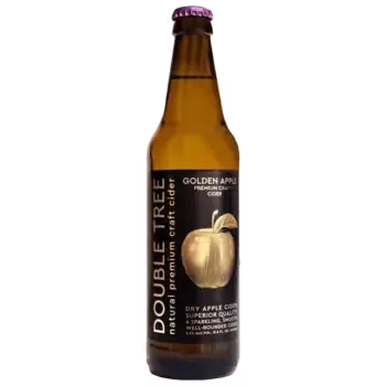 Сидр Double Tree Golden Apple фильтрованный сухой 0,45 л