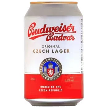 Пиво Budweiser Budvar светлое 0,33 л ж/б