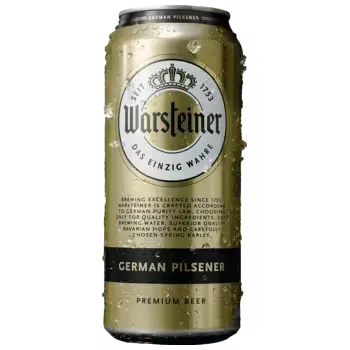 Пиво Warsteiner Premium светлое 0,473 л ж/б
