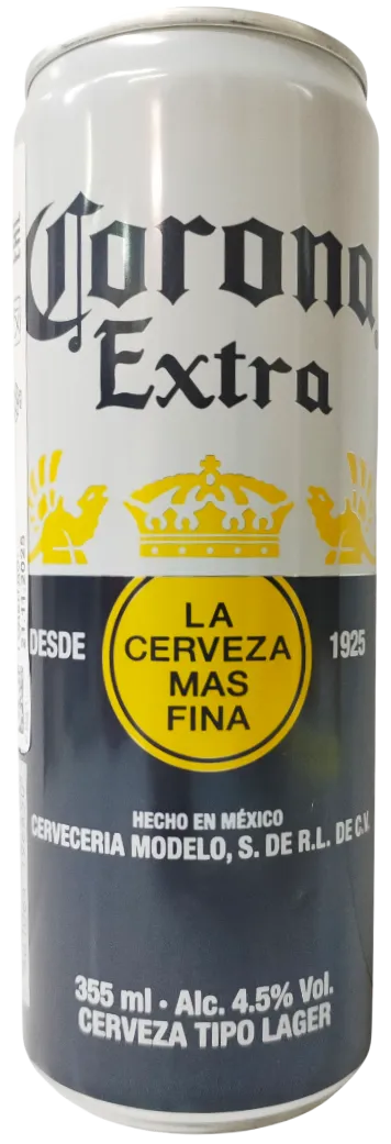 Пивной напиток Corona Extra 4,5% 0,355л