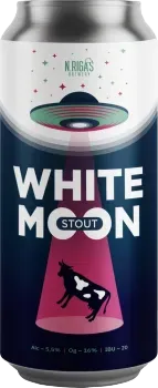 Пивной напиток White Moon Stout 5,5% 0,45л
