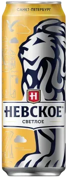 Пиво светлое Невское 4,6% 0,45л