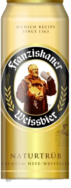 Пиво светлое Franziskaner Premium Hefe-weissbier 5% 0,45 л