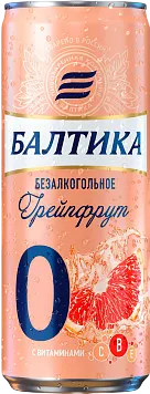 Напиток пивной Балтика №0 Грейпфрут ж/б