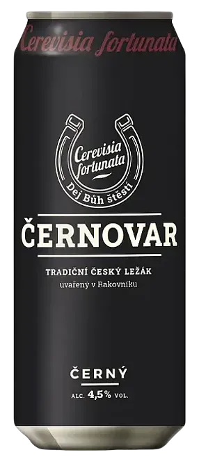 Пиво темное Cernovar 4,5% 0,5л