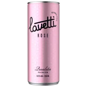 Сидр Lavetti Rose фруктовый фильтрованный сладкий 0,25 л