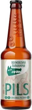 Пиво светлое Волковская Пивоварня Pils 5,2% 0,45л