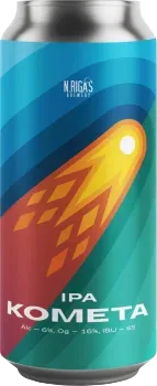 Пиво темное N.Rigas Bewerly Ipa Kometa 6% 0,45л