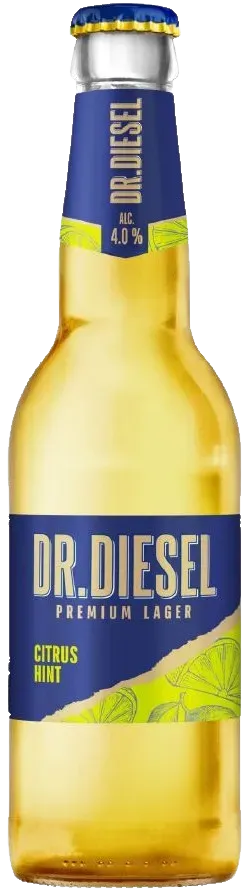 Пивной напиток Dr. Diesel Премиум Лагер Цитрус 0,33л